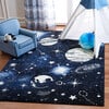 Carousel Kids Tyson Rug, Blue - Rugs - 2