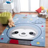 Carousel Kids Neil Rug, Blue - Rugs - 2