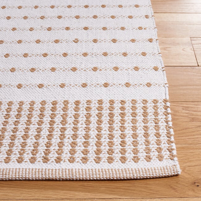 Montauk Dottie Rug, Brown/Ivory - Rugs - 9