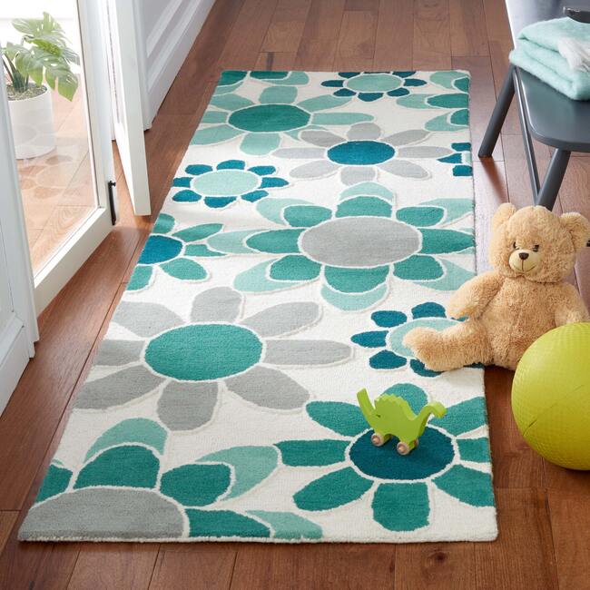 Kids Adriana Rug, Green - Rugs - 6