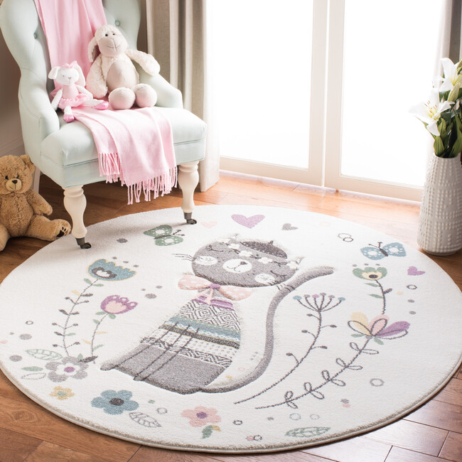 Carousel Kids Marie Rug, Pink - Rugs - 4