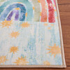 Kids Playhouse Rainbow Rug, Blue - Rugs - 6