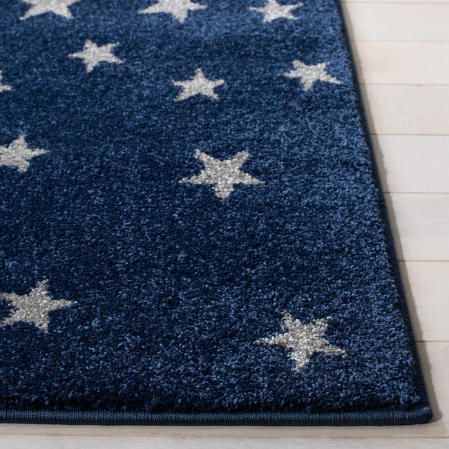 Carousel Kids Buzz Rug, Navy - Rugs - 3