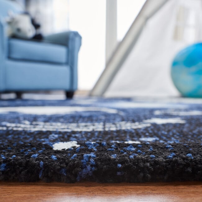 Carousel Kids Tyson Rug, Blue - Rugs - 8