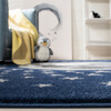 Carousel Kids Buzz Rug, Navy - Rugs - 4