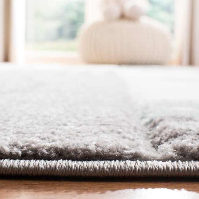 Carousel Kids Leo Rug, Grey - Rugs - 7