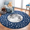 Carousel Kids Buzz Rug, Navy - Rugs - 5