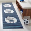 Carousel Kids Buster Rug, Navy - Rugs - 7