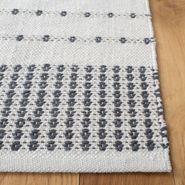 Montauk Dottie Rug, Grey - Rugs - 5