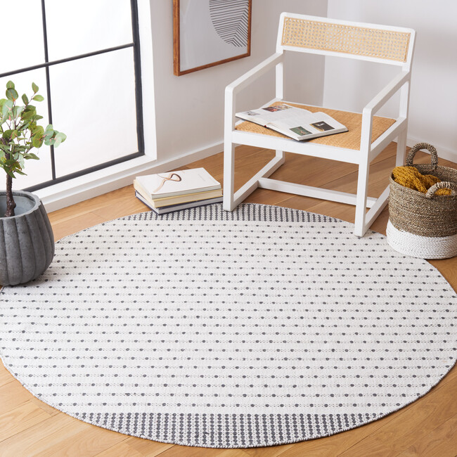 Montauk Dottie Rug, Grey - Rugs - 7