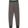 Wool Trousers Cannoli, Green - Pants - 1 - thumbnail