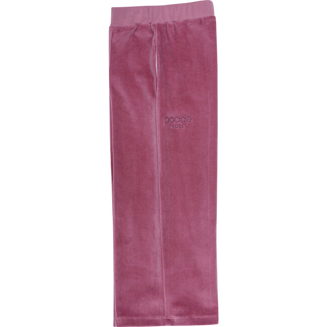 Velvet Logo Trousers Copenhagen, Pink - Pants - 3