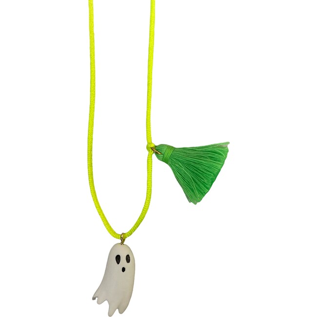 Glow in the Dark Ghost Necklace - Necklaces - 1