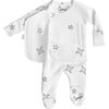 Bonsie Baby Footie, Stars - Footie Pajamas - 2