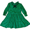 Tiered Dress, Green Leopard/ Green - Dresses - 1 - thumbnail