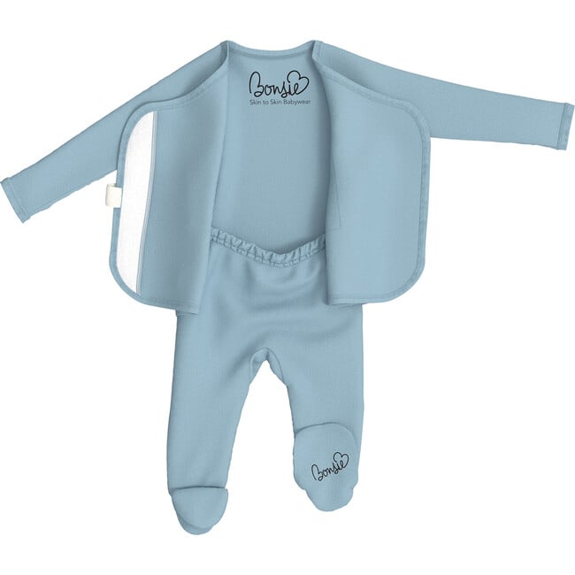 Bonsie Baby Footie, Ripple - Footie Pajamas - 3