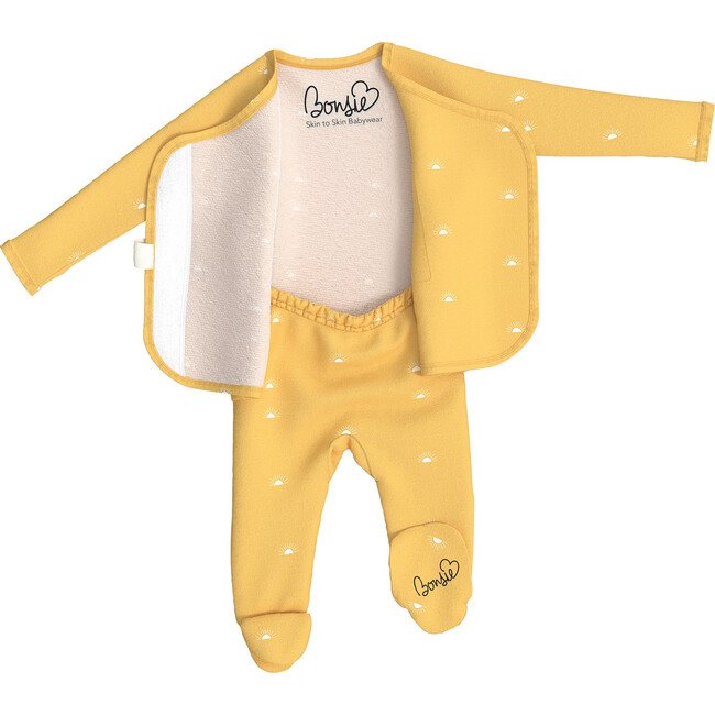 Bonsie Baby Footie, Sunrise - Footie Pajamas - 3