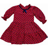 Tiered Dress, Fall Plaid/ Red - Dresses - 1 - thumbnail