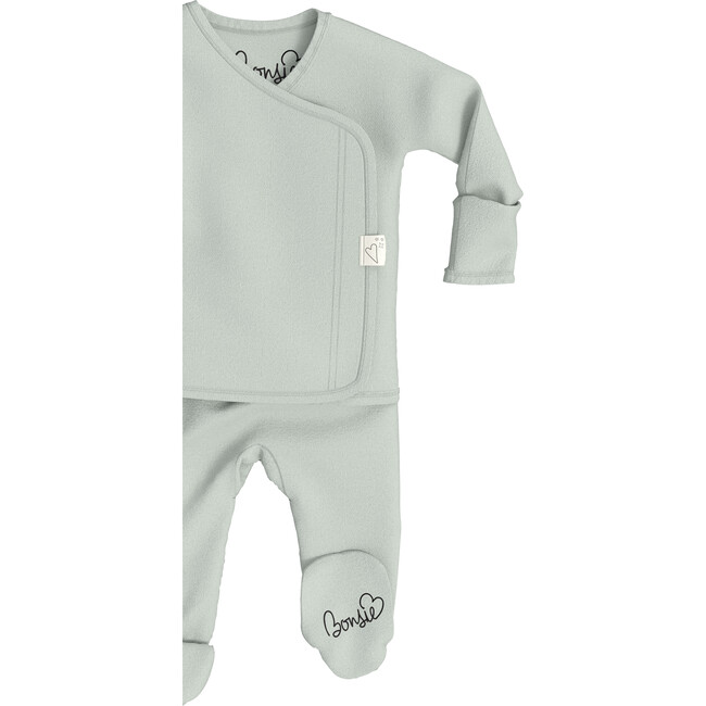 Bonsie Baby Footie, Avocado - Footie Pajamas - 4