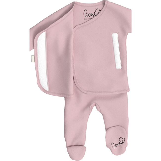 Bonsie Baby Footie, Peony - Footie Pajamas - 5