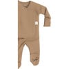 Bonsie Baby Footie, Mocha - Onesies - 4