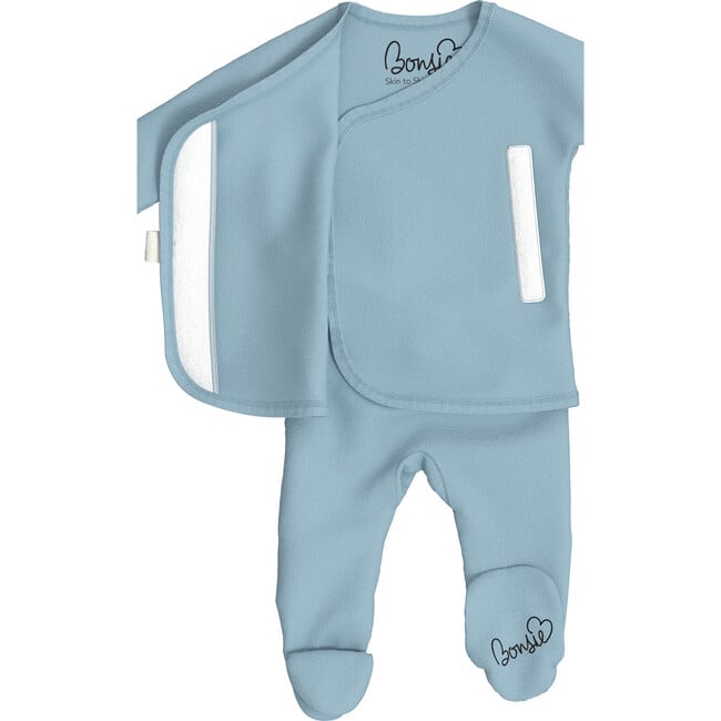 Bonsie Baby Footie, Ripple - Footie Pajamas - 5