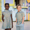 Short Sleeve Shirt, Pumpkin Pies/ Blue - Shirts - 3