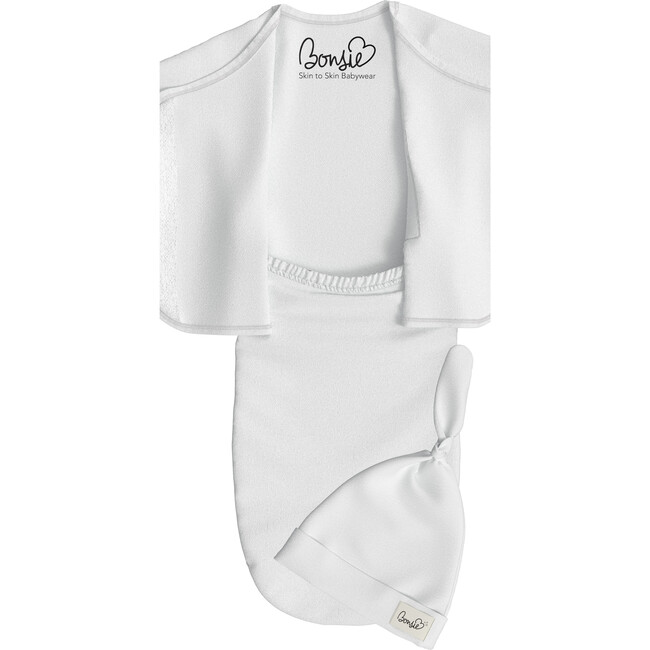 Bonsie Baby Onsie Bag and Hat, Milk - Onesies - 6