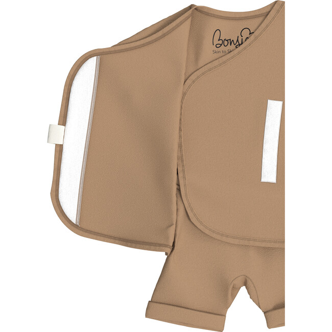 Bonsie Baby Romper, Mocha - Rompers - 5