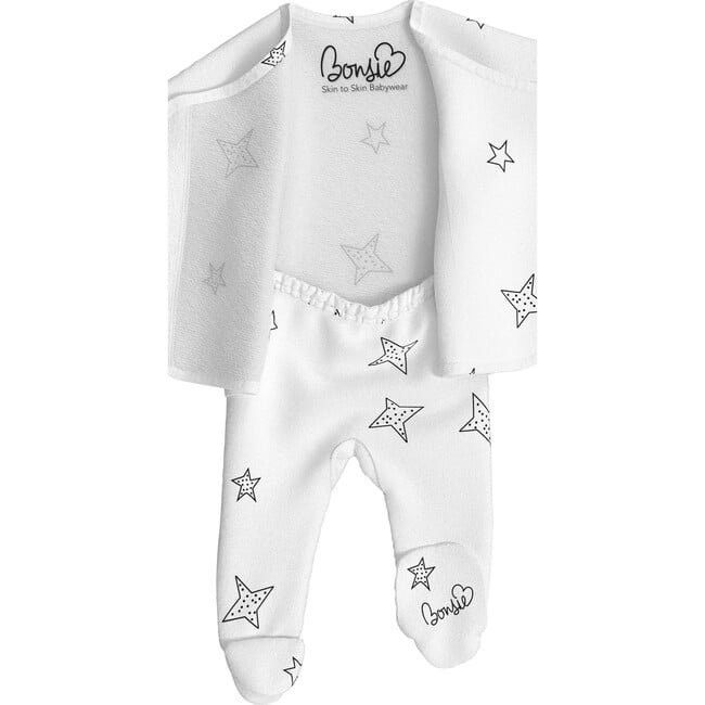 Bonsie Baby Footie, Stars - Footie Pajamas - 6