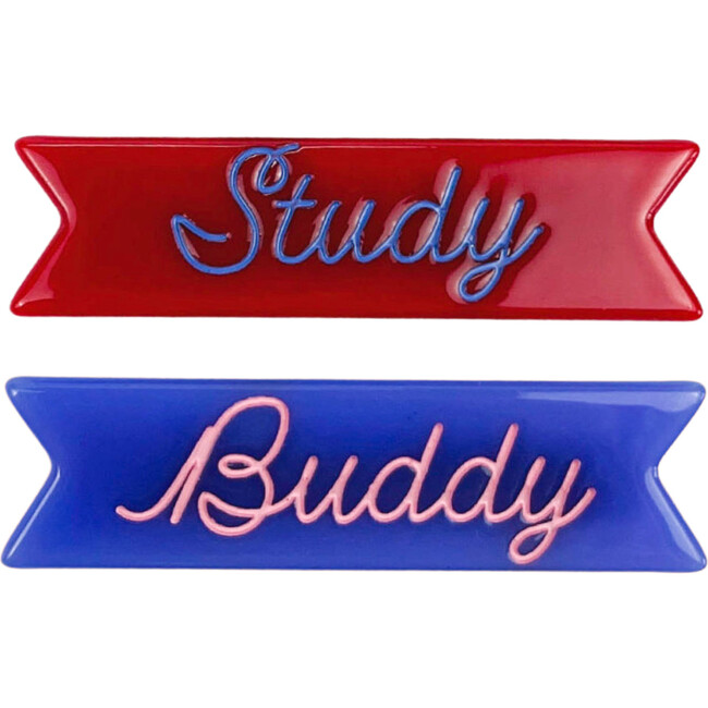 Back to School Study Buddy Hair Clips - Hair Accessories - 1