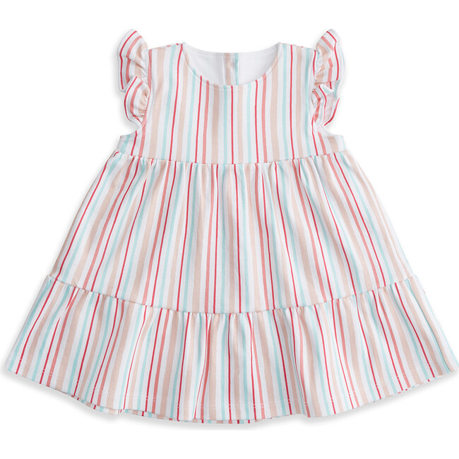The Mini Stripe Dress, Pink - Dresses - 1