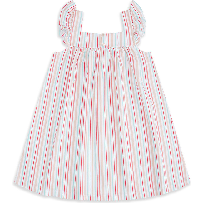 The Stripe Dress, Pink - Dresses - 2