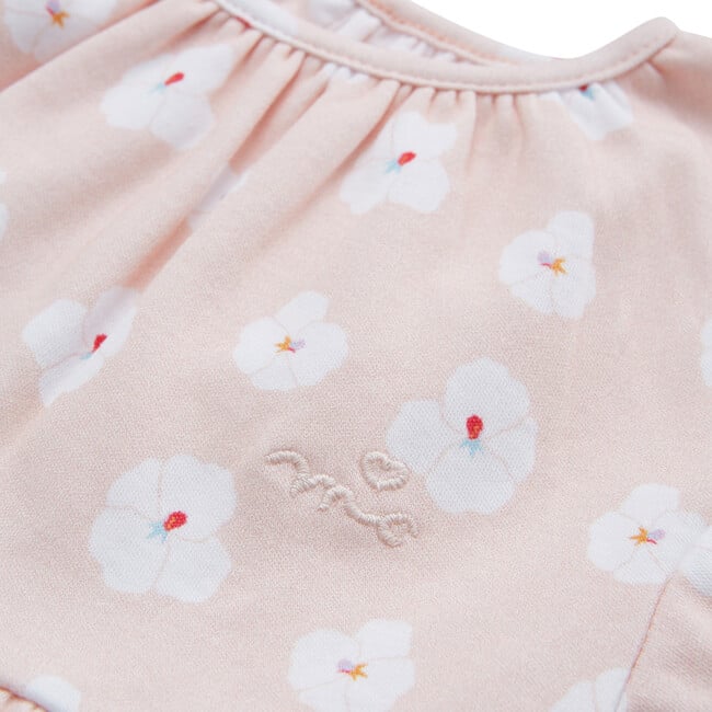 The Floral Print 2-Piece Set, Pink - Pajamas - 4