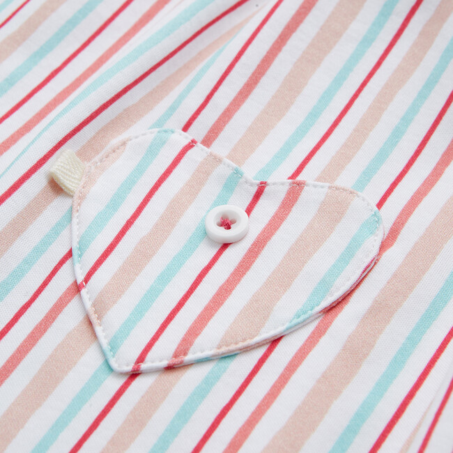 The Stripe Dress, Pink - Dresses - 3