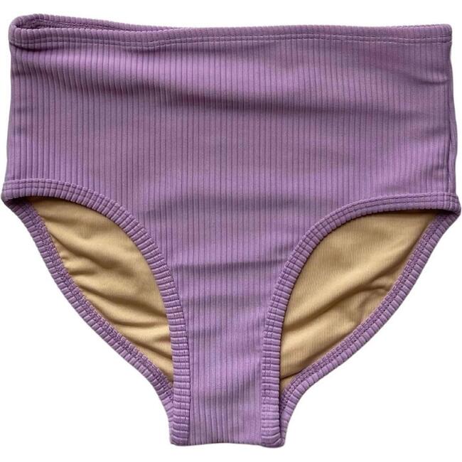 Eco Rib Bikini Bottom, Lilac