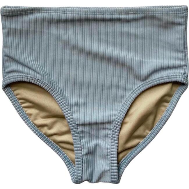Eco Rib Bikini Bottom, Blue - Two Pieces - 1