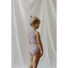 Eco Rib Bikini Top, Lilac - Two Pieces - 6