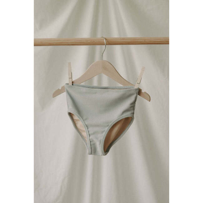 Eco Rib Bikini Bottom, Blue - Two Pieces - 5