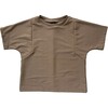 Eco Rib Sun Shirt, Brown - Rash Guards - 1 - thumbnail
