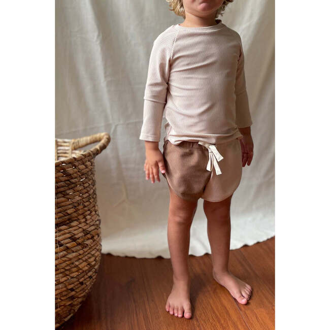 Eco Rib Rashguard, Cream - Rash Guards - 6