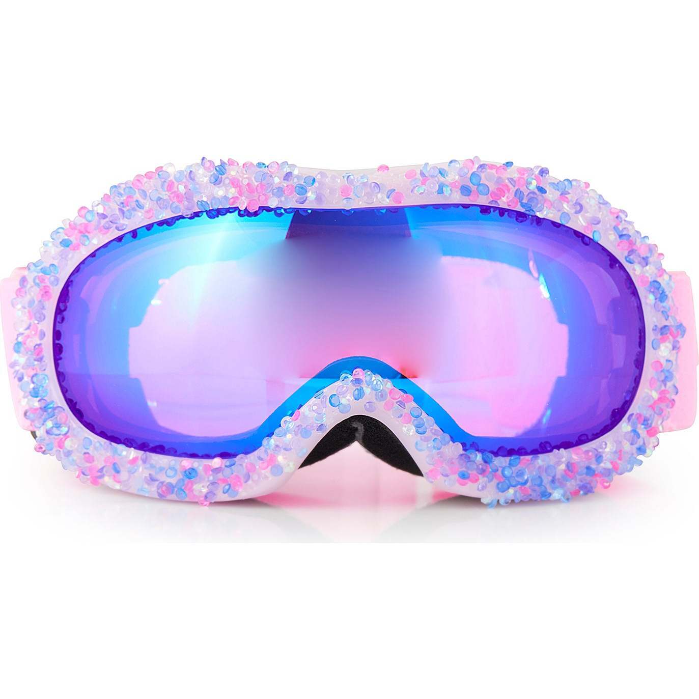 Ice of Purple Glaciers Ski Mask, Pink - Ski Goggles - 1