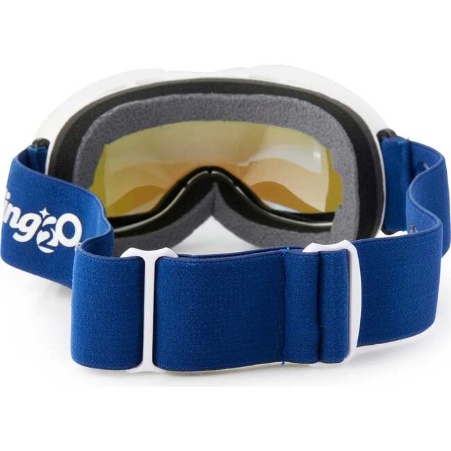 Icicle in White Ski Mask, Blue - Ski Goggles - 4