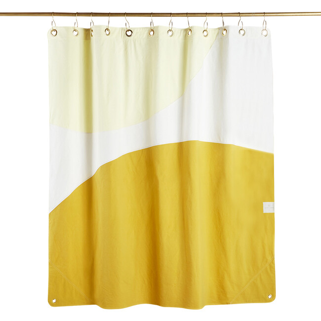 Half Moon  Shower Curtain, Hesse