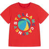Red Beachball Logo T-Shirt, Red - Tees - 1 - thumbnail
