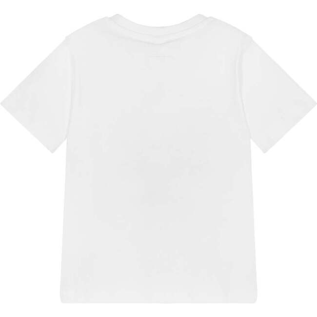 "S" Croc Logo T-Shirt, White