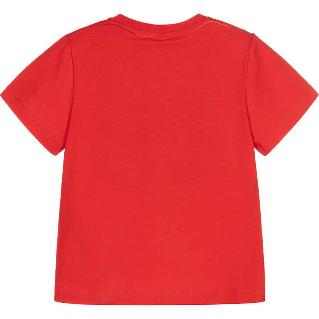 Red Beachball Logo T-Shirt, Red
