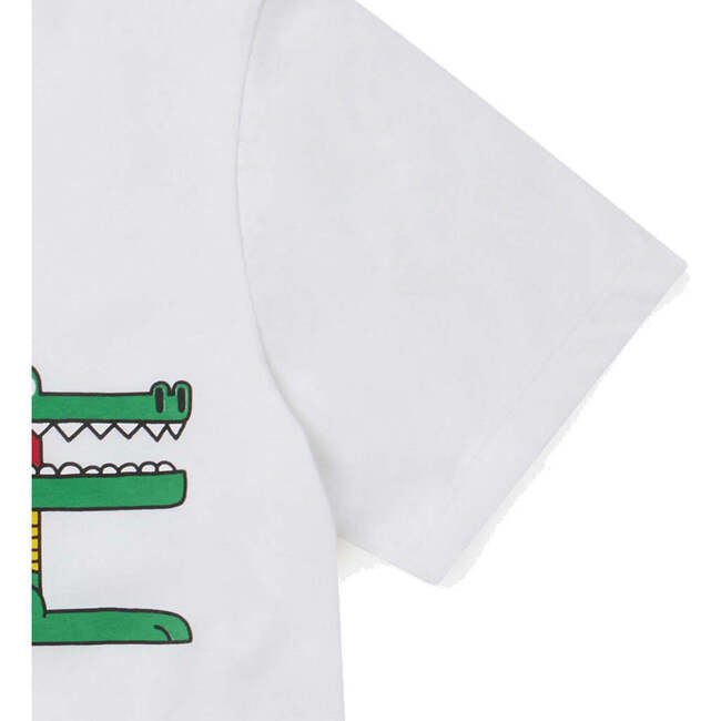 Croc Logo T-Shirt, White