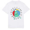 Beachball Logo T-Shirt, White - Tees - 1 - thumbnail