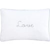 Bird's Song Toddler Pillow, Grey - Pillows - 5